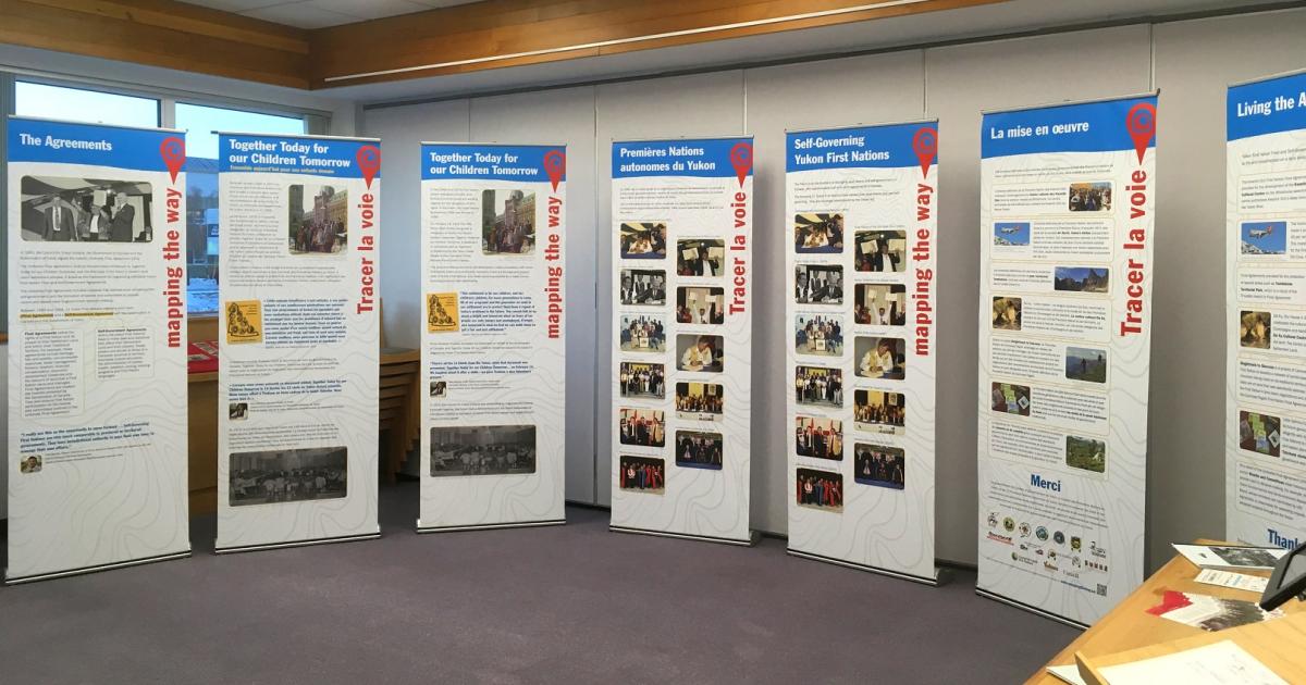 Exhibits on the Yukon's history of land claims and selfgovernment